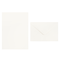 12 Packs: 50 ct. (600 total) 3.5" x 4.87" Ivory Folded Cards & Envelopes by Recollections™